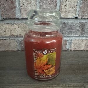 Goose Creek Crunchy Leaves Candle